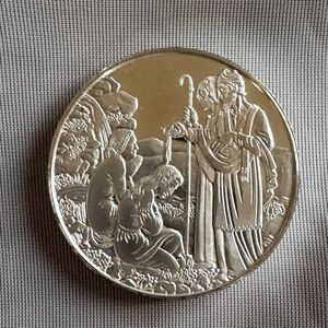 Saint Patrick (.999 fine) Irish Silver Medal